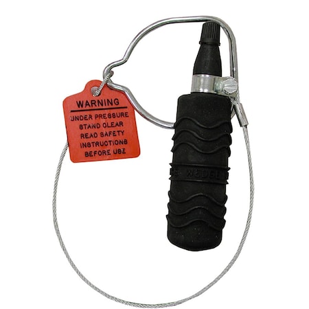 Ips 8in. Regular Pneumatic Test Plug, 25 PSI Max Air, 15 PSI Max Test, 40ft Max Head T45800